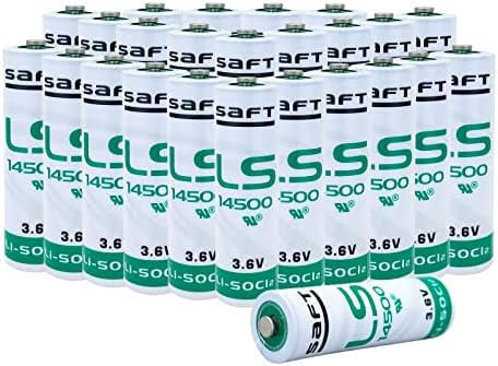 GRE Energia 25 Pacote LS14500 LS 14500 3,6V Bateria AA de lítio para Saft LS14500 Medidor de eletricidade