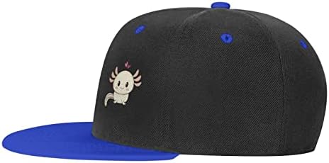 ZXLQ Salamander Axolotl Punk Hip Hop Baseball, chapéu ajustável para crianças e garotas
