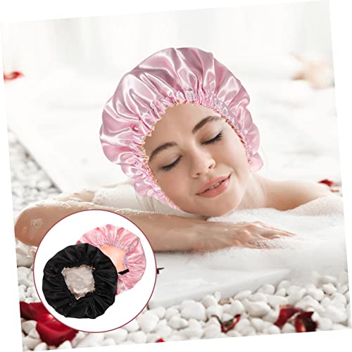 Hemoton 2pcs chuveiro Capace de girda de tampa de menina bandanas para mulheres Capas de banho Curador Capinho
