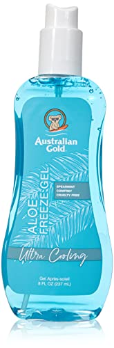 Gel de spray de congelamento de ouro australiano, 8 fl oz