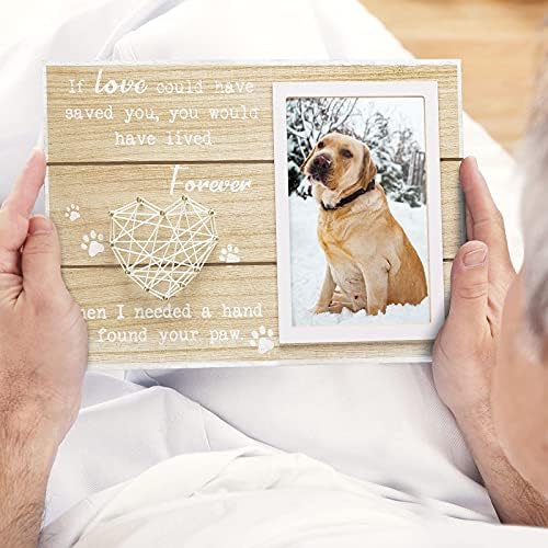 Aozrynl Pet Memorial Gifts - Modagem de imagem personalizada de animais de estimação para cães