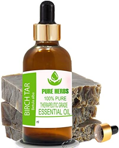 Ervas puras birch alcatrão puro e natural terapêutico Óleo essencial 100ml