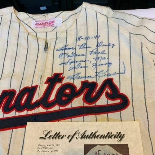 Harmon Killebrew Game Weated assinou os senadores de Washington Home Run Derby Uniform PSA - camisas MLB autografadas