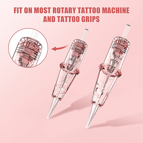Cartuchos de maquiagem permanentes agulhas de 3rs 0,30 mm shader redondo 20pcs para tatuagem de tatuagem