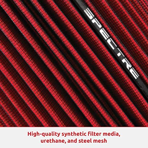 Specter Performance Filtro de ar de pinça universal: alto desempenho, filtro lavável: redondo cônico,