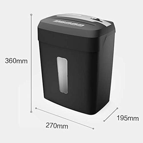 Blocos Ylhxypp Shredder, 13L Small Office Mini House Housed Pellets Electric Small Paper Arquivo Super