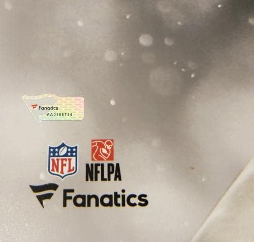 Tom Brady autografou emoldurado 16x20 Foto New England Patriots Snow Fanatics Holo Stock 206956 - Fotos