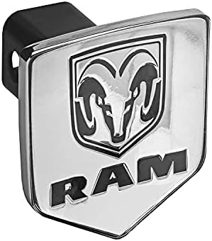 Bully CR-311 Crome Chrome Metal Universal Fit Truck Dodge Ram logotipo da capa de engate se encaixa nos receptores