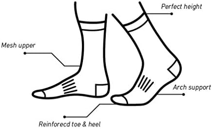 Par de ladrões de almofada masculina meias de tornozelo, 4 pacote, meias atléticas almofadadas, exclusivas da