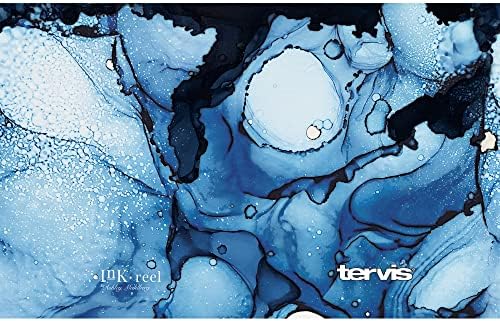 Tervis Inkreel-Blue Tides Triple Wall Isoled Isolled Tumbler, 20oz, aço inoxidável