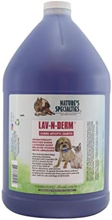 Especialidades da natureza lav-n-derm ultra concentrado calmante shampoo anti-séptico para animais