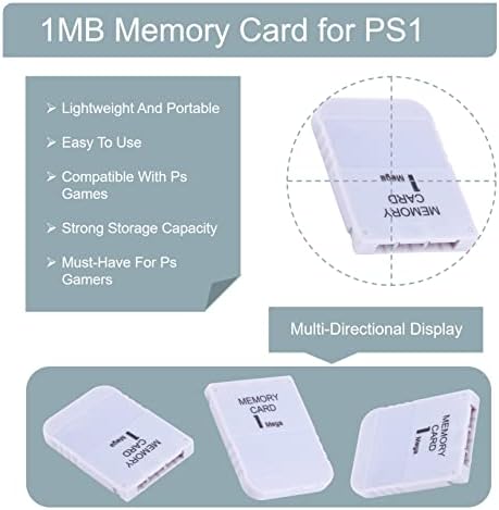Cartão de memória Kuidamos, 1MB de cartão portátil de cartão de memória Salving Acessório para