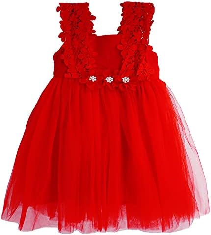 Vestido de renda de flor de menina de menina bgfks elegante para a princesa criança tule para a festa