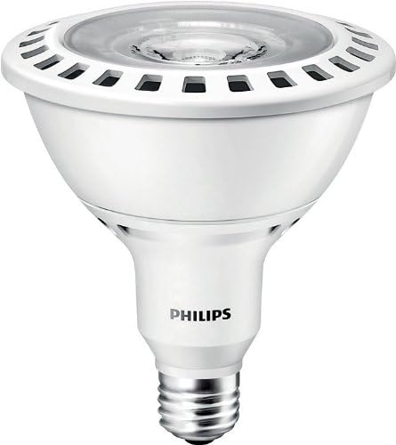 PHILIPS 429126 Airflux de 19 watts PAR38 LED 3000K Lâmpada de inundação, diminuição, branca