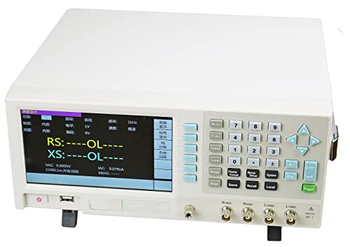 HFBTE Tester de resistência ao medidor LCR HFBTE Testador de capacitância Tester LCR Ponte digital com faixa
