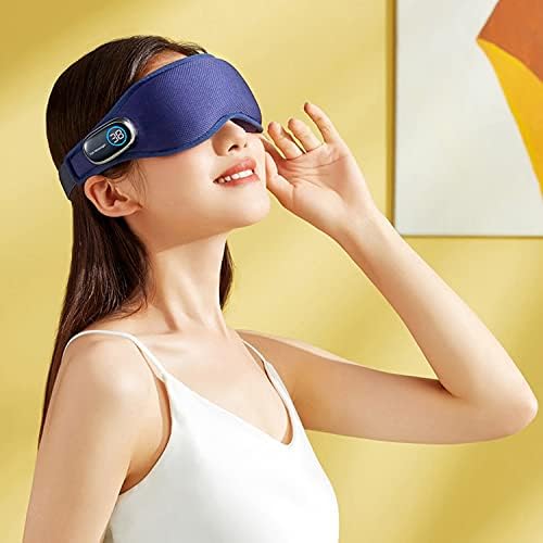 Máscara de olho de massagem inteligente, dispositivo de cuidados com os olhos da condensação de compressão quente