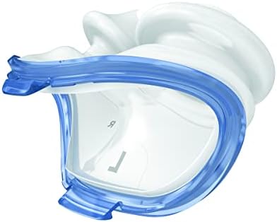 Travesseiro nasal resmed para airfit p10 - apresenta tecnologia de parede dupla - par único, x -small