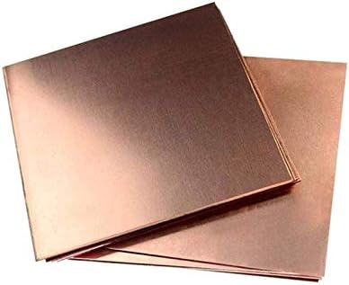 Folha de cobre de folha de cobre de metal com folha de metal de cobre, tornando adequado para solda e braz 200 mm