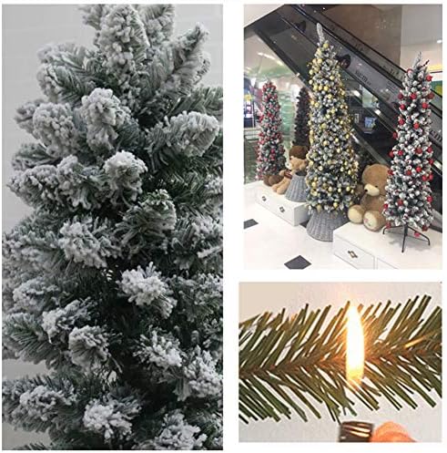 Árvores de Natal internas pré-cama ZPEE, árvores de lápis de Natal, espessos, galhos arborizados de pinheiros