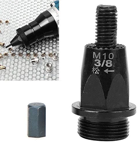 Conjunto de cabeça do rebitador pneumático, M5 M6 M8 M10 Ferramenta de rebite de rebite pneumático de liga pneumática