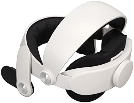 Alça de cabeça VR, acessórios de VR reduzem a pressão de limpeza fácil ABS de 180 graus ajustável para