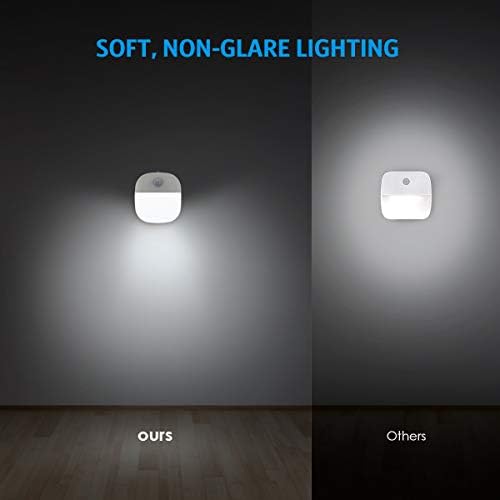 Amir Motion Sensor Light, 3 modos LEDA LED NOITE, LUZ DE PAREDE, LUZES DE CLIOSTE, LUZES SEGURAS