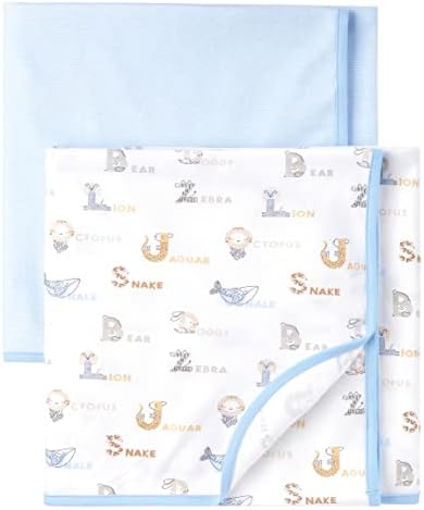 O local infantil unissex-baby unissex baby swaddle cobertores de 2 pacote