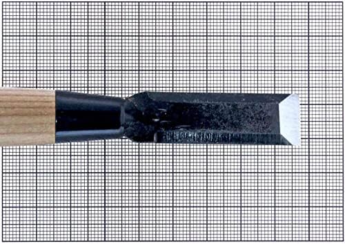 Ferramenta de impressão em bloco de madeira japonesa de Michihamono 15mm Kento Nomi Cinzel de estonha a madeira