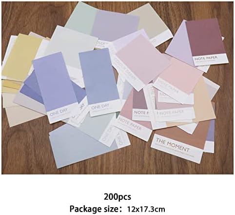 200pcs Scrapbooking Papel Distoring Material Papel Diy Craft Decorative para paratelebook Scrapbooking