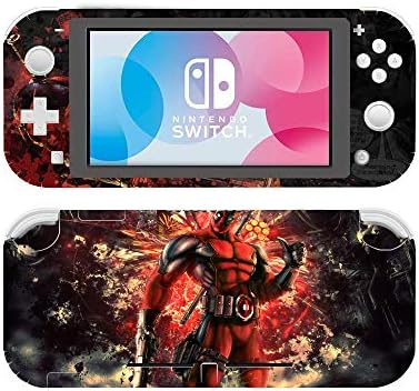 Console de jogo Lite Skin Set The Funny Troll Hero Movie HD Printing Faceplate Protetive for Console, Decalque
