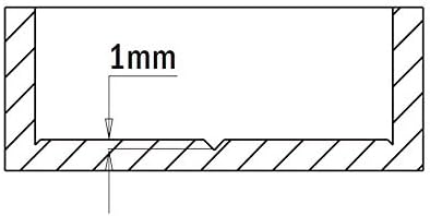 CMT 317.280.12 Bit de perfuração de dobradiça, 28 mm de diâmetro, haste de 10x26 mm, rotação à esquerda