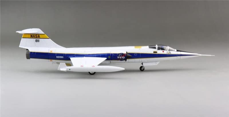 Hobby Master F-104N 811, Dryden Fight Test Center, Edwards AFB, 1979 Single Seat 1/72 Modelo pré-construído aeronaves