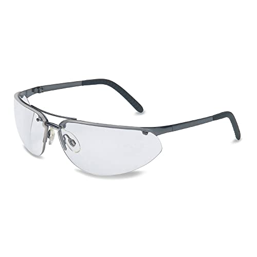 Honeywell 812-11150800 Eyewear de segurança do fusível, Gunmetal, Clear