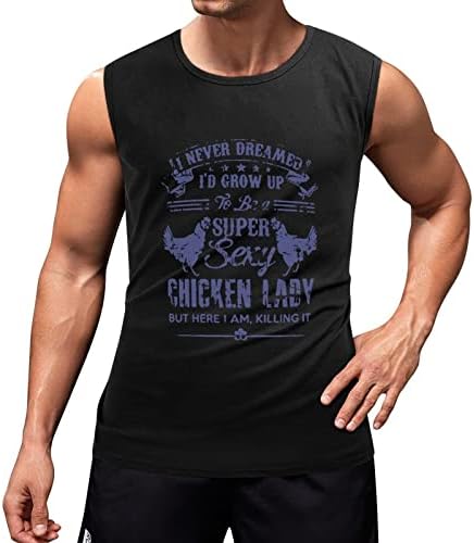 Tanques de treino masculinos de galinha super sexy masculino tampas de ginástica sem mangas Camisas musculares