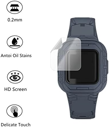 Aemus compatível com Garmini Vivofit JR3 Protetor de tela Smart Watch TPU Cobertura completa