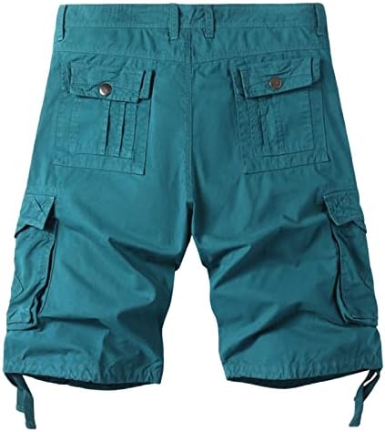 Ymosrh masculino de carga masculina calça de trabalho de verão curta calça casual calça de moletom