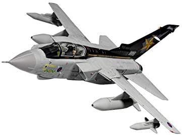 Corgi Diecast Panavia Tornado G.4 RAF No.31 Esquadrão Goldstarts Esquema de Aposentadoria 1:72 Exibição de aeronaves