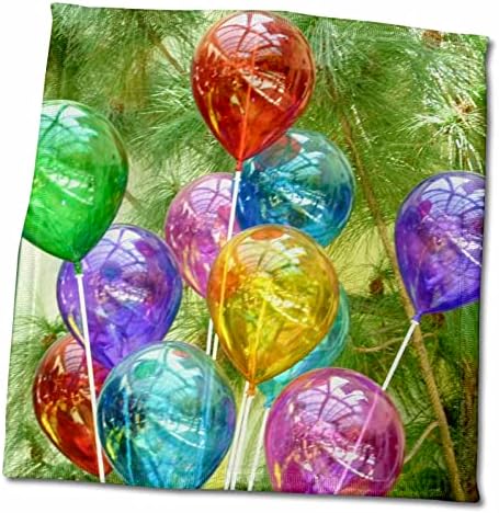 3drose Florene Children s Art - Balloon Celebration - Toalhas