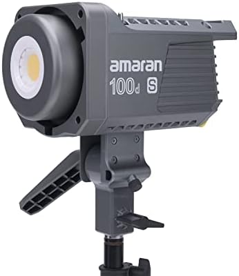 Amaran 100d S Light LED Video Light, SSI 86+ CRI 96+ TLCI 99+ 34.600 Lux@1m Bluetooth App Control 8 Luz de iluminação