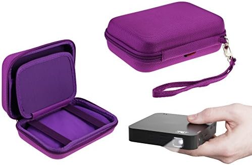 Navitech Protective Protective Portable Projector de bolso de bolso e bolsa de viagem compatível com