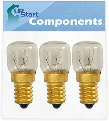 3 -Pack 4173175 Substituição da lâmpada para Whirlpool GBS277pdb9 - Compatível com lâmpada de lâmpada de forno