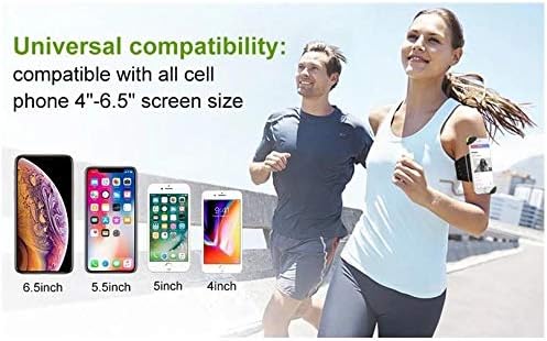 Coldre para Apple iPhone 13 Pro Max - Braçadeira Flexsport, braçadeira ajustável para treino e correr para