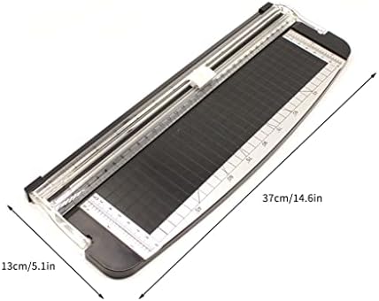 Cortador de papel deslizante portátil A4 portátil CZDYUF, 12,6 polegadas, comprimento de corte de