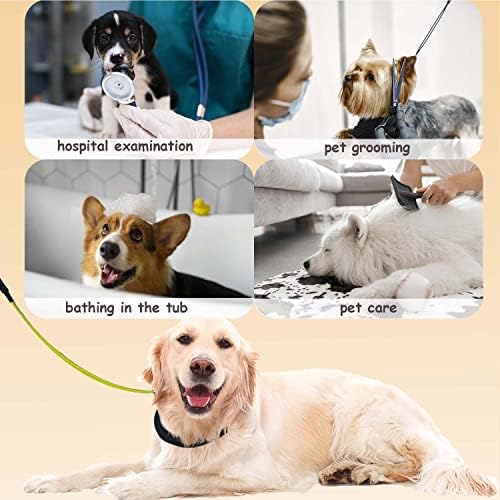 Pet Helfing Loops Supplies de limpeza de cães, restrição de barriga de animais de estimação sem suporte