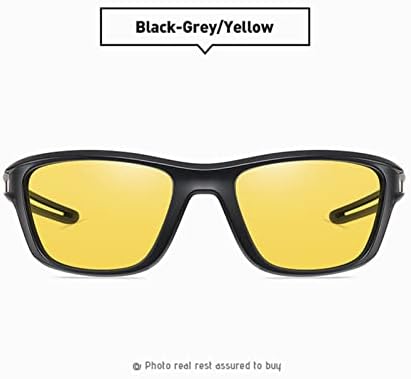 Óculos de visão noturna de Yozoot para dirigir, esportes polarizados Anti-Glare UV400 Óculos de sol