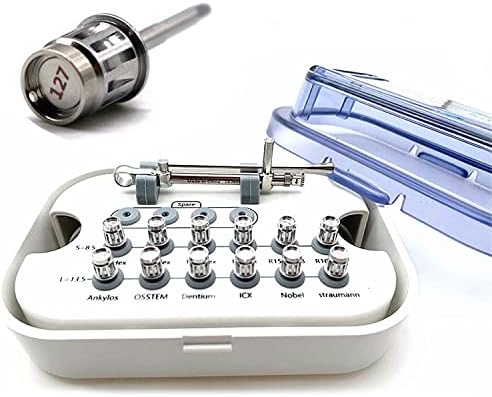 Kit de kit protético superdental kit de ferramentas de reparo de implantes universais com chaves de fenda