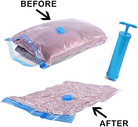 Bolsa de armazenamento de shijuer 7-11pcs bolsas de vácuo de vácuo sacos de armazenamento de vácuo reutilizáveis