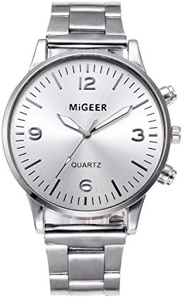 Moda Wrist Watch for Men UnisEx Quartz Fashion Watch Aço inoxidável Crystal Analog Man Wrist A700Wem-7Aef