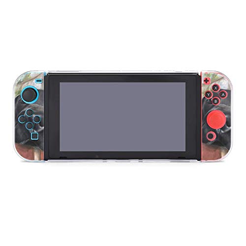 Caso para o Nintendo Switch Cute Black Labrador de cinco peças definir acessórios de console