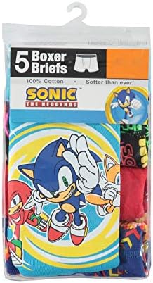 Sonic the Hedgehog Boys Sonic the Hedgehog Boys 'Briefs and Boxer Briefs Multipacks disponíveis